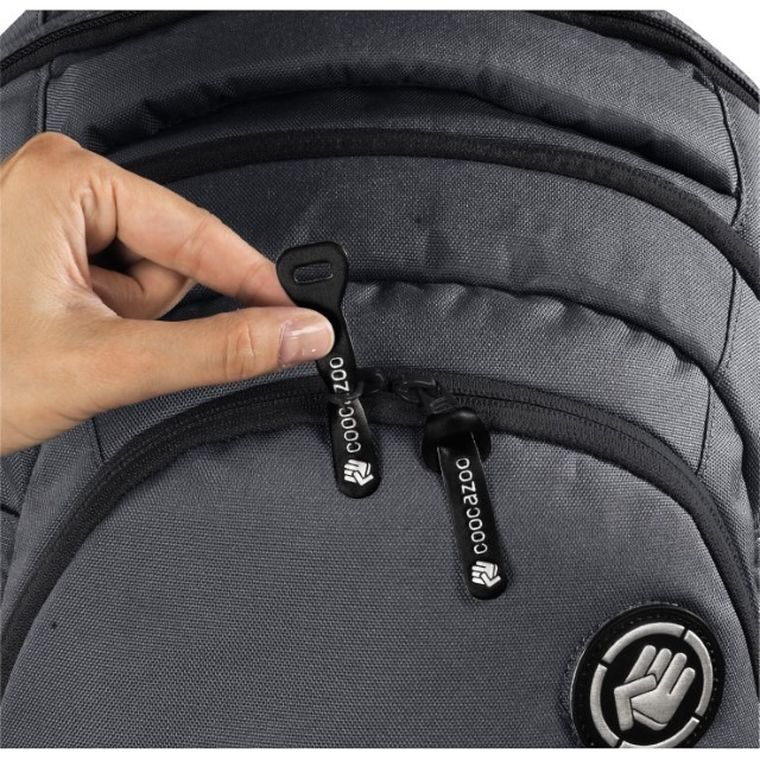 Coocazoo, zestaw elementów wymiennych Special, Black Metal do plecaków z systemem MatchPatch