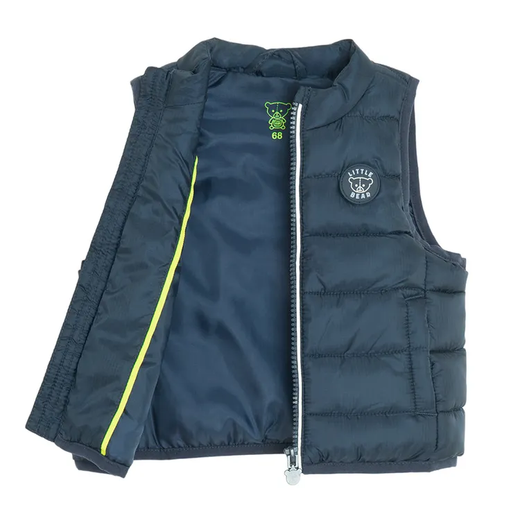 Cool Club, Bezrękawnik chłopięcy, granatowy