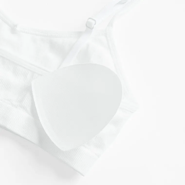 Cool Club, Biustonosz dziewczęcy, prążkowany, biały, mikrofibra, zestaw, 2 szt.