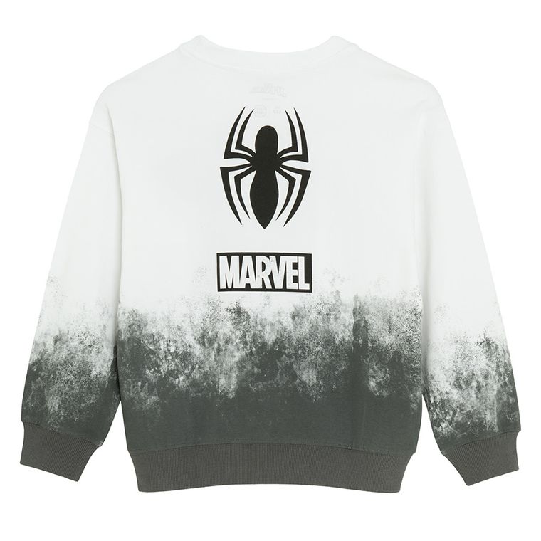 Cool Club, Bluza chłopięca, biała, Spider-Man