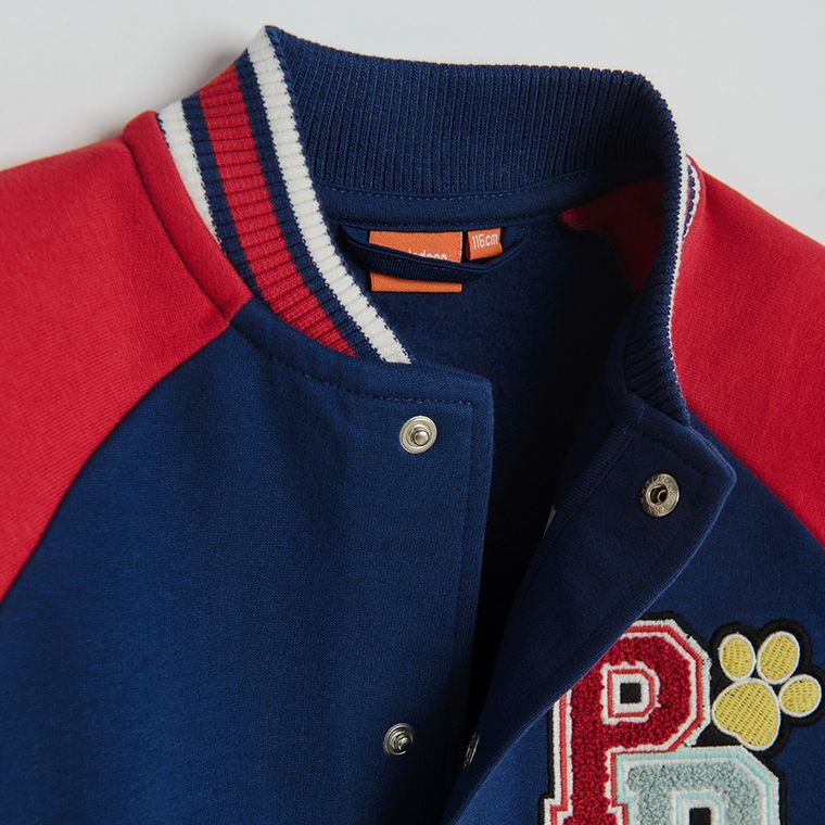 Cool Club, Bluza chłopięca, rozpinana, granatowa, Psi Patrol