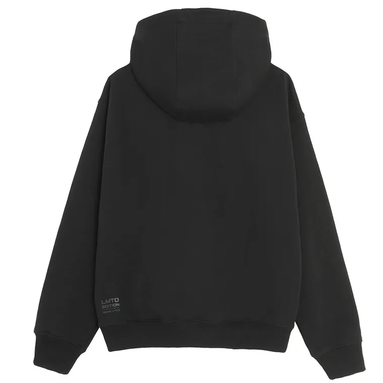 Cool Club, Bluza chłopięca z kapturem, oversize, czarna