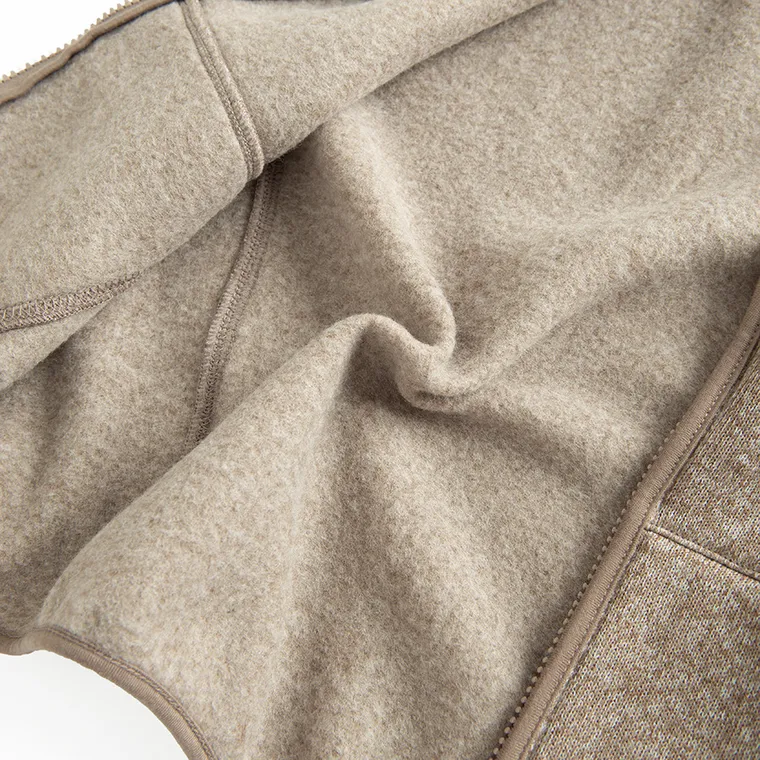 Cool Club, Bluza chłopięca z kapturem, rozpinana, beżowa