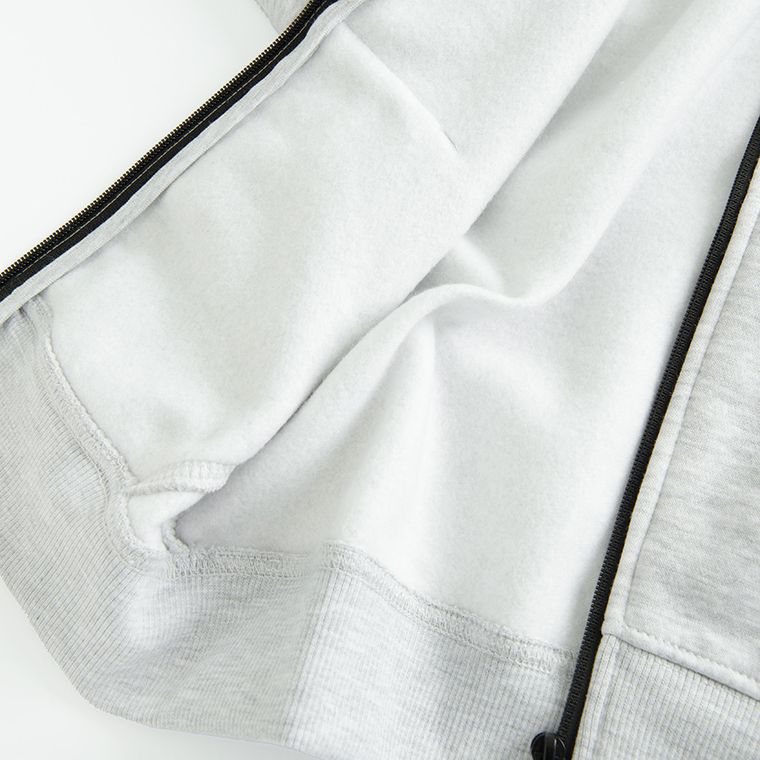 Cool Club, Bluza chłopięca z kapturem, rozpinana, ocieplana, szara melanż