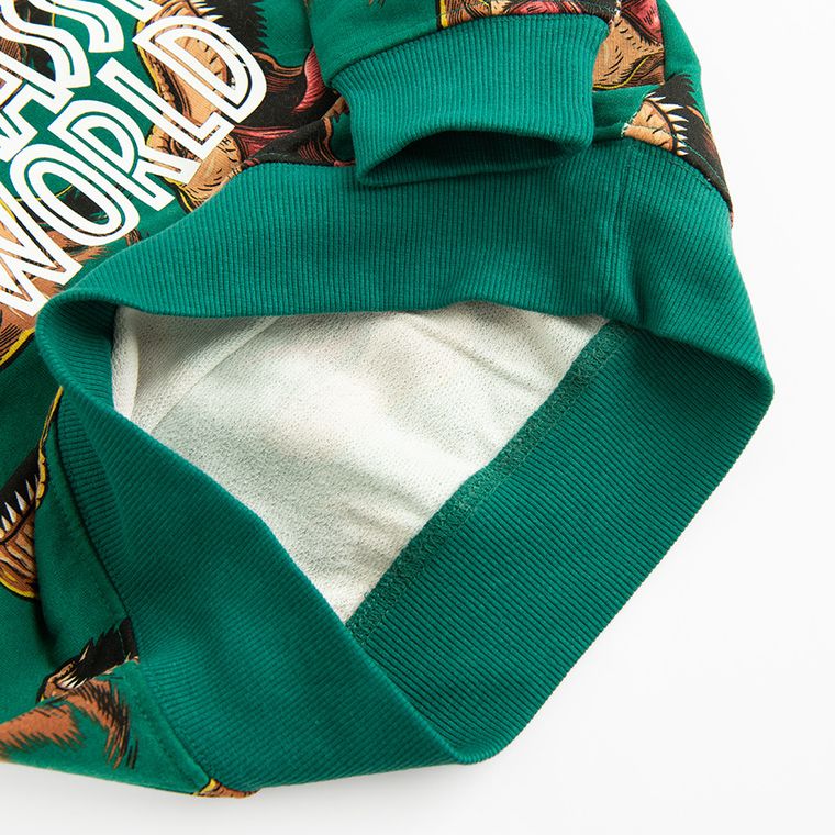 Cool Club, Bluza chłopięca, zielona, Jurassic World