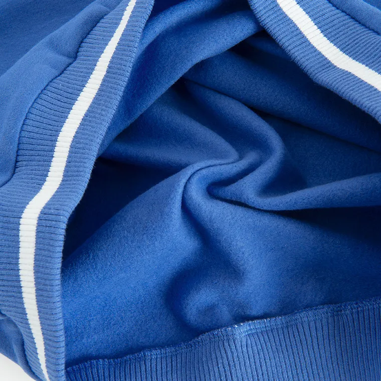 Cool Club, Bluza dziewczęca, oversize, ocieplana, niebieska, Peanuts