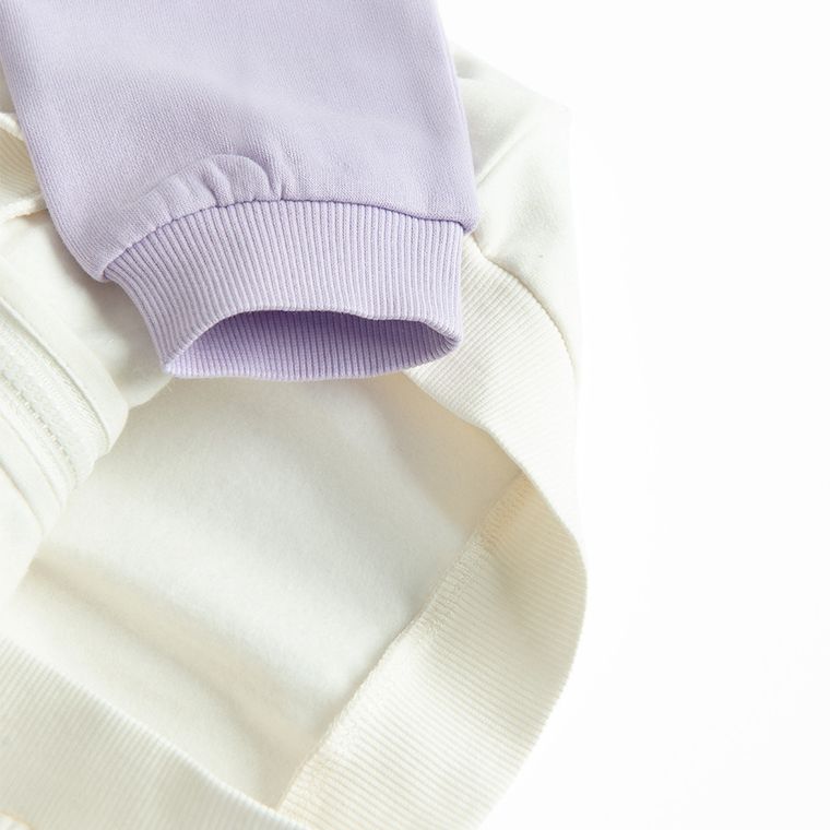 Cool Club, Bluza dziewczęca, rozpinana, biała