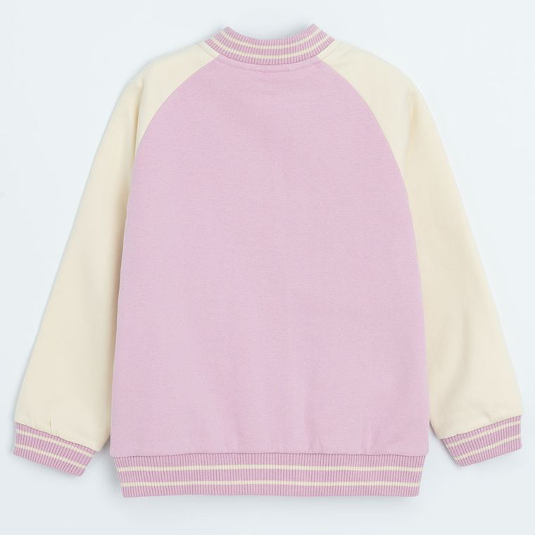 Cool Club, Bluza dziewczęca, rozpinana, fioletowa