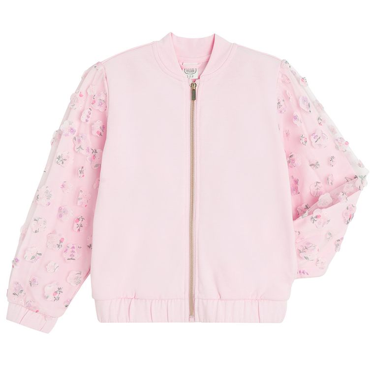 Cool Club, Bluza dziewczęca, rozpinana, różowa