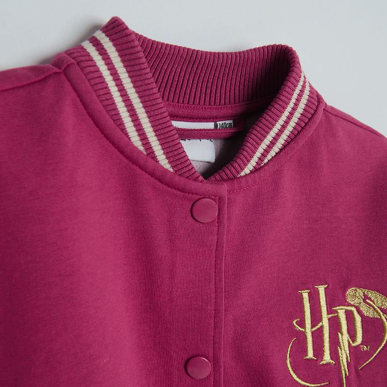 Cool Club, Bluza dziewczęca, rozpinana, różowa, Harry Potter
