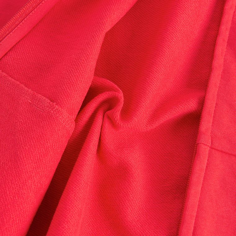 Cool Club, Bluza dziewczęca z kapturem, rozpinana, czerwona