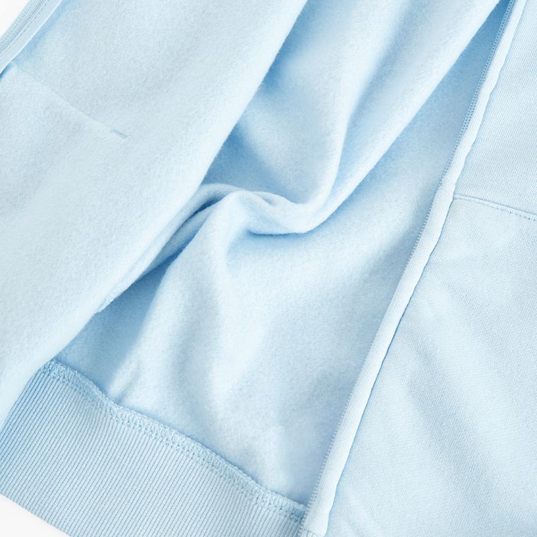 Cool Club, Bluza dziewczęca z kapturem, rozpinana, ocieplana, niebieska