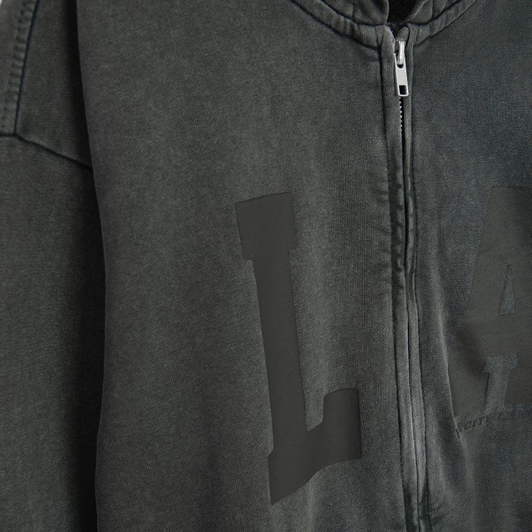 Cool Club, Bluza dziewczęca z kapturem, rozpinana, szara