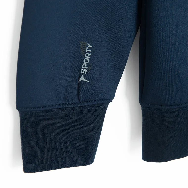 Cool Club, Bluza treningowa chłopięca, rozpinana, granatowa