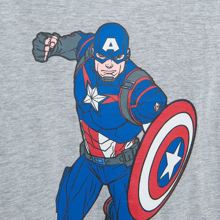 Cool Club, Bluzka chłopięca z długim rękawem, mix, Marvel Super Heroes, zestaw, 2 szt.