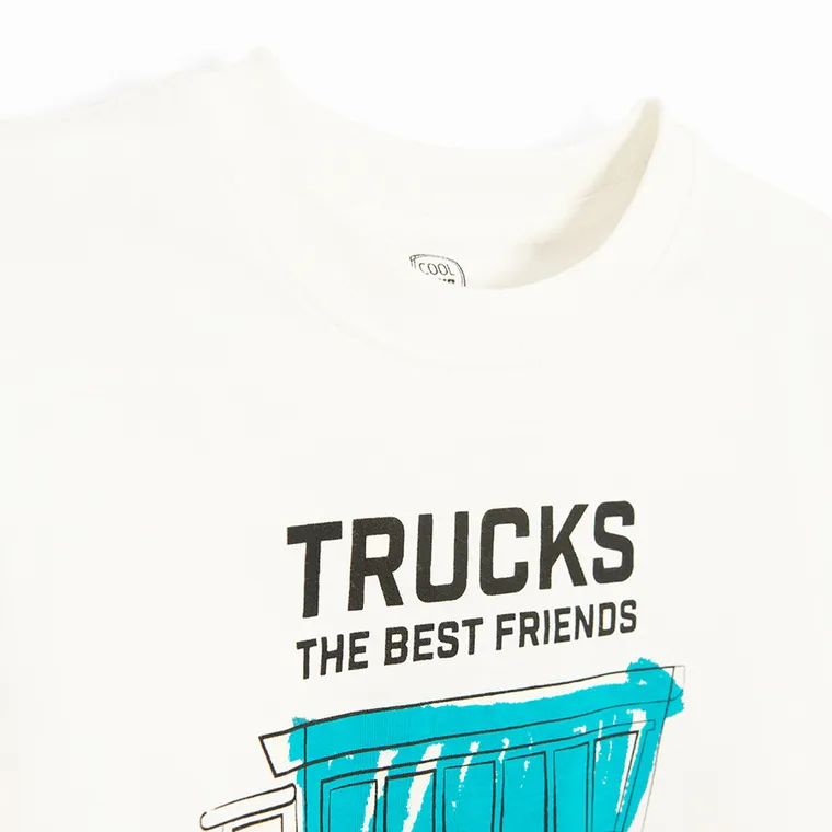 Cool Club, Bluzka chłopięca z długim rękawem, mix, zestaw, 2 szt.