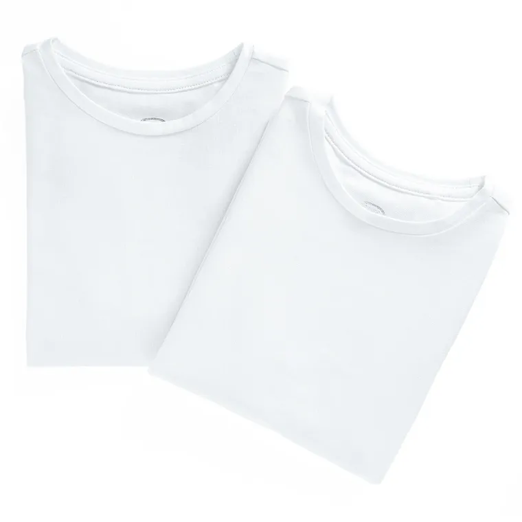 Cool Club, Bluzka dziewczęca z długim rękawem, biała, zestaw, 2 szt.