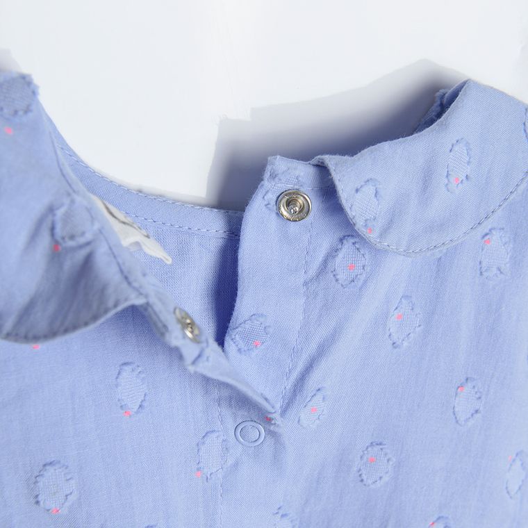 Cool Club, Bluzka dziewczęca z długim rękawem, niebieska