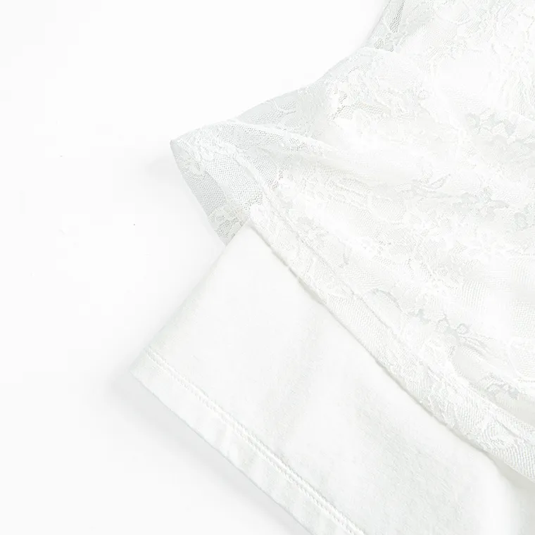 Cool Club, Bluzka dziewczęca z krótkim rękawem, biała