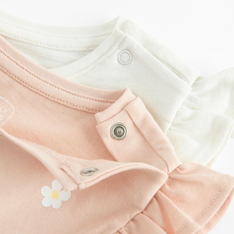 Cool Club, Bluzka dziewczęca z krótkim rękawem, mix, zestaw, 2 szt.