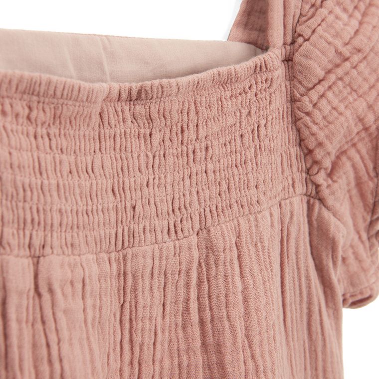 Cool Club, Bluzka dziewczęca z krótkim rękawem, różowa