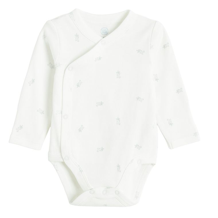 Cool Club, Body chłopięce z długim rękawem, białe, zestaw, 2 szt.