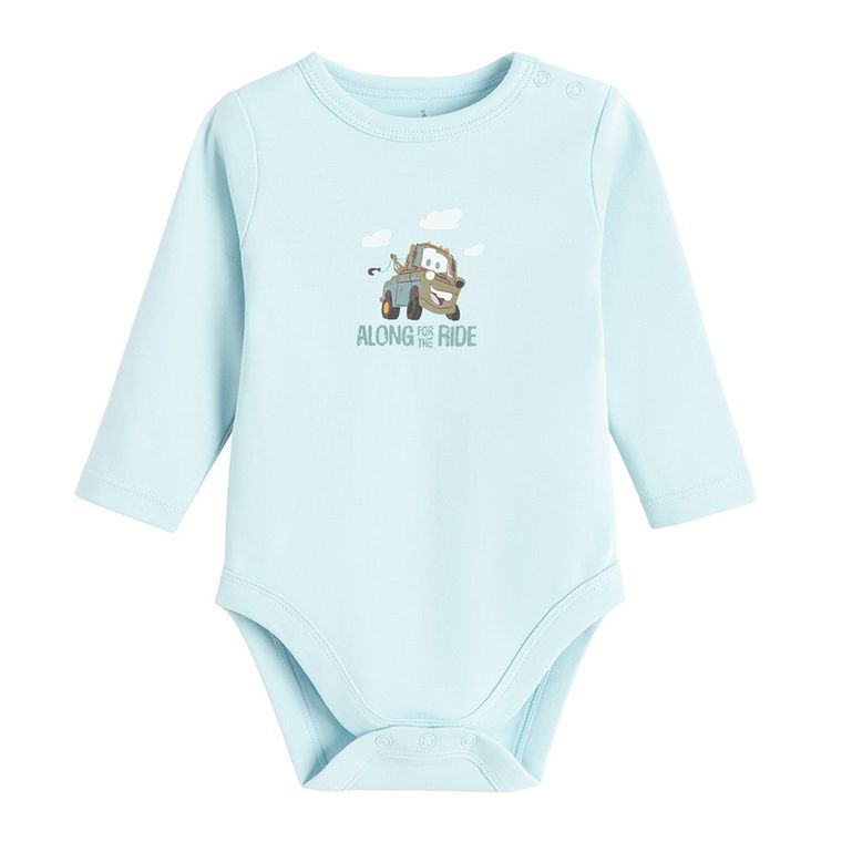 Cool Club, Body chłopięce z długim rękawem, mix, Auta, zestaw, 3 szt.