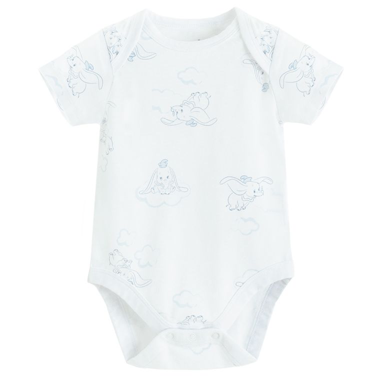 Cool Club, Body chłopięce z krótkim rękawem, mix, zestaw, 4 szt., Dumbo