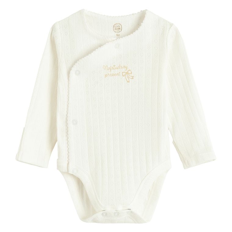 Cool Club, Body dziewczęce z długim rękawem, mix, zestaw, 2 szt.