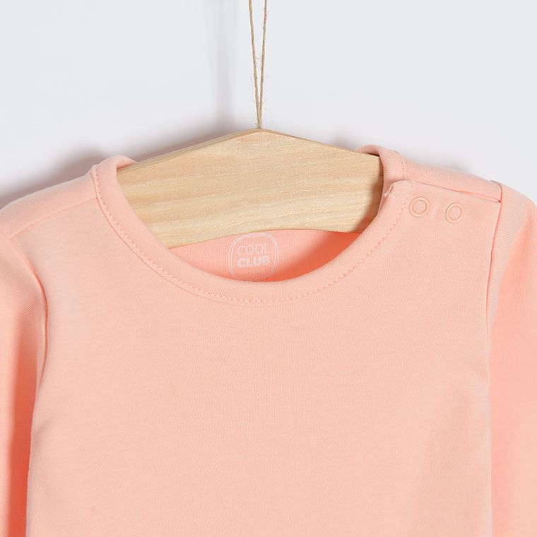Cool Club, Body dziewczęce z długim rękawem, mix, zestaw, 3 szt.