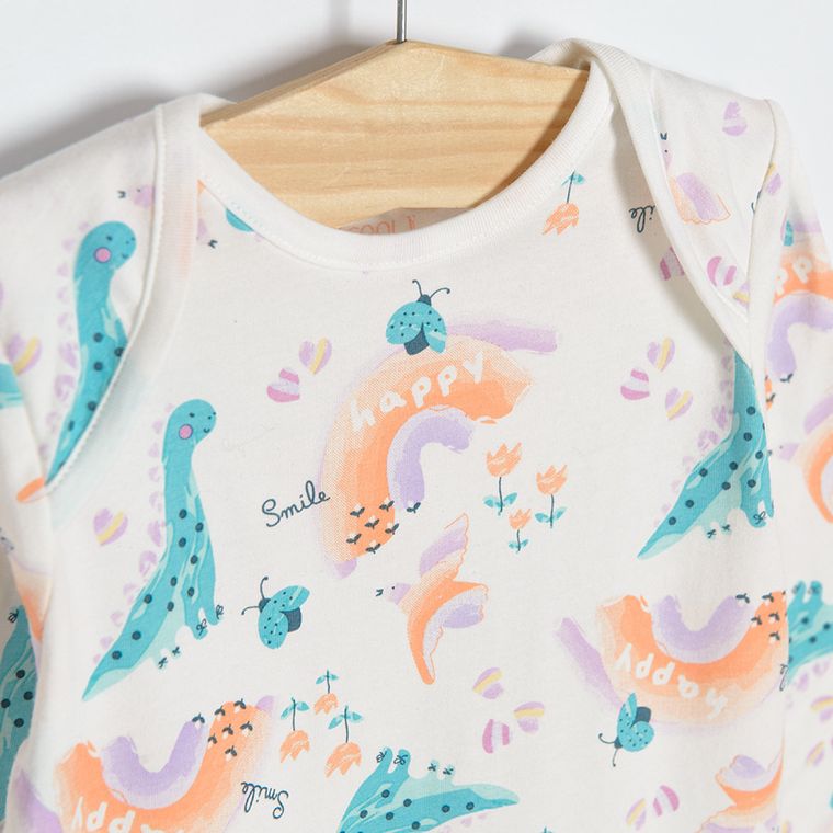 Cool Club, Body dziewczęce z długim rękawem, mix, zestaw, 3 szt.