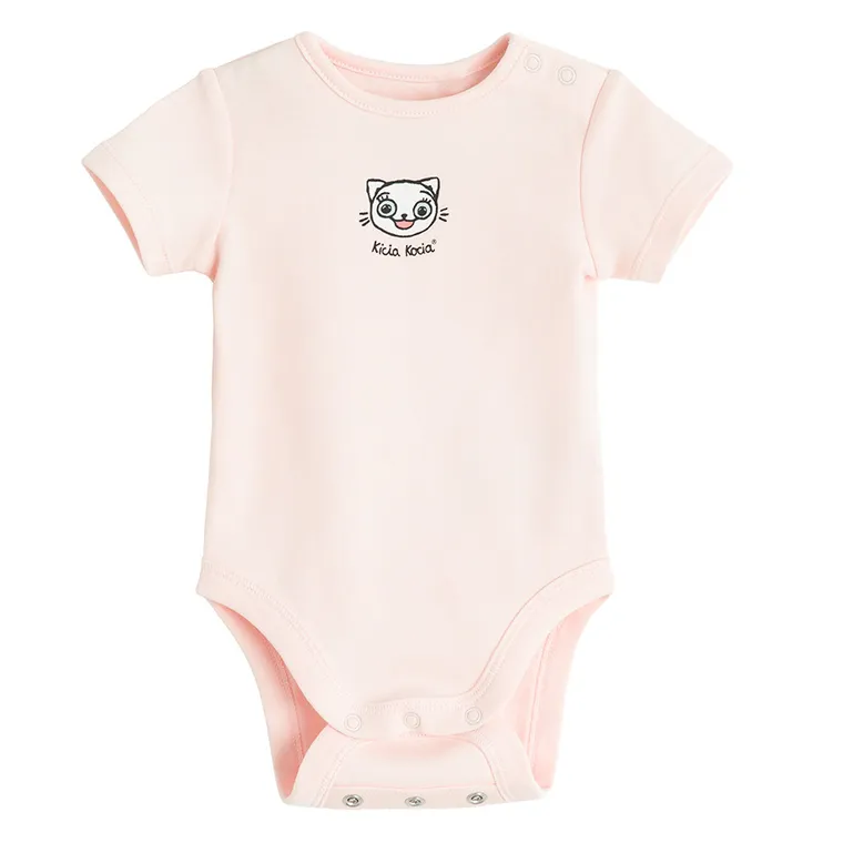 Cool Club, Body dziewczęce z krótkim rękawem, mix, Kicia Kocia, zestaw, 4 szt.