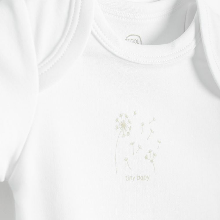 Cool Club, Body niemowlęce z krótkim rękawem, mix, zestaw, 4 szt.