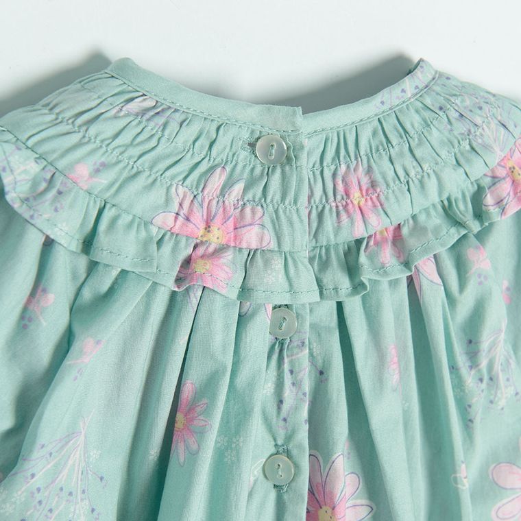 Cool Club, Body sukienka dziewczęce z długim rękawem, zielone