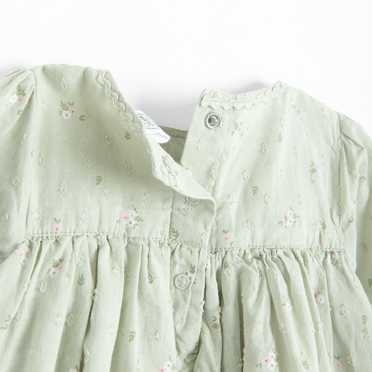 Cool Club, Body sukienka dziewczęce z długim rękawem, zielone