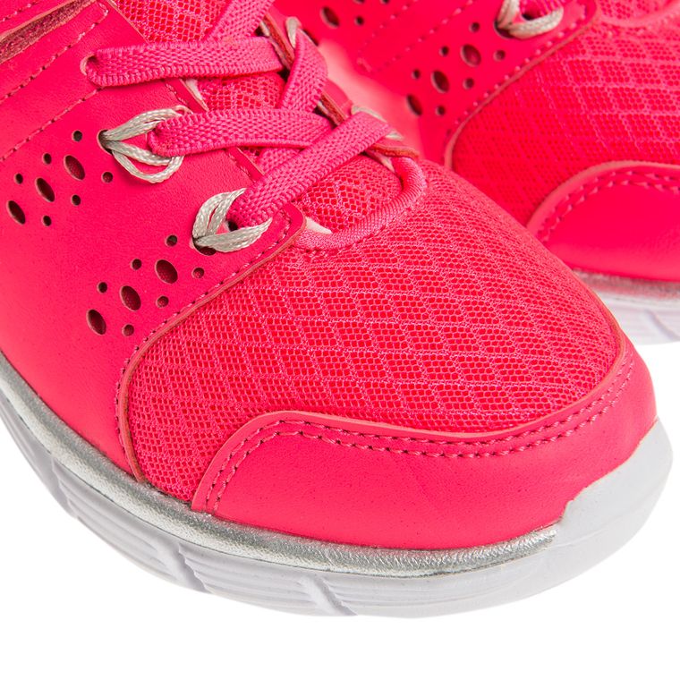 Cool Club, Buty sportowe dziewczęce, neonowy różowy