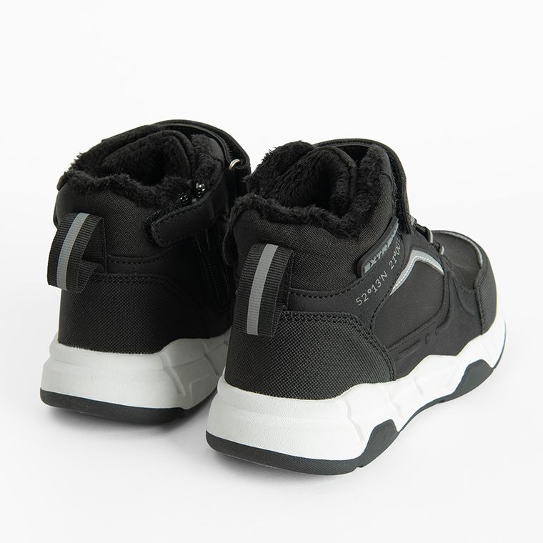 Cool Club, Buty zimowe chłopięce, ocieplane, czarne