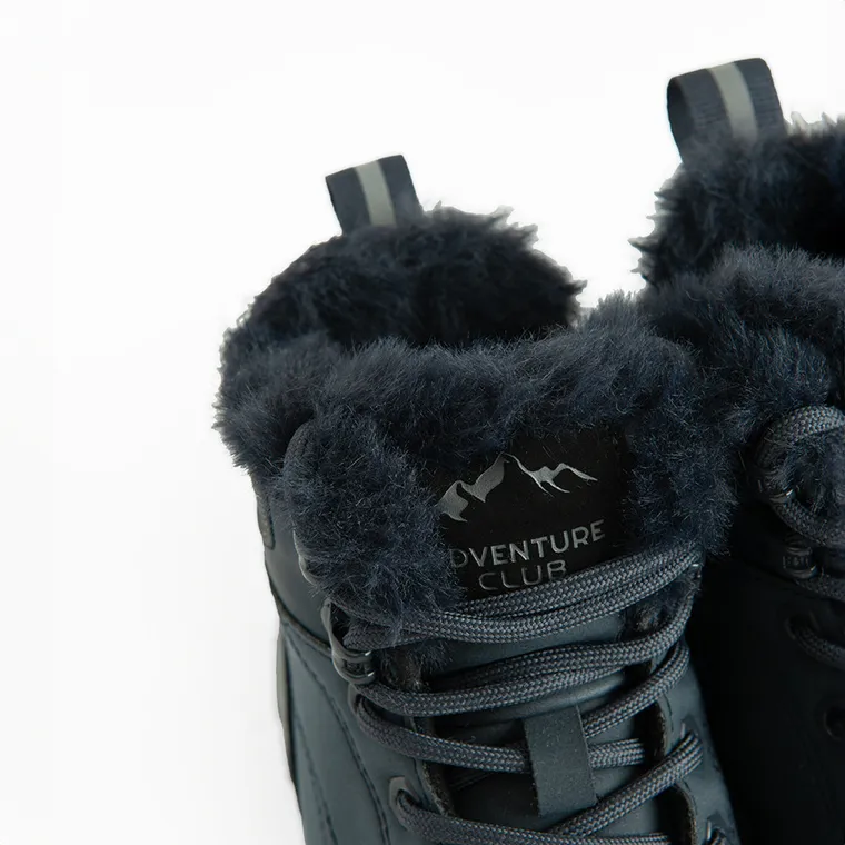 Cool Club, Buty zimowe chłopięce, ocieplane, niebieskie