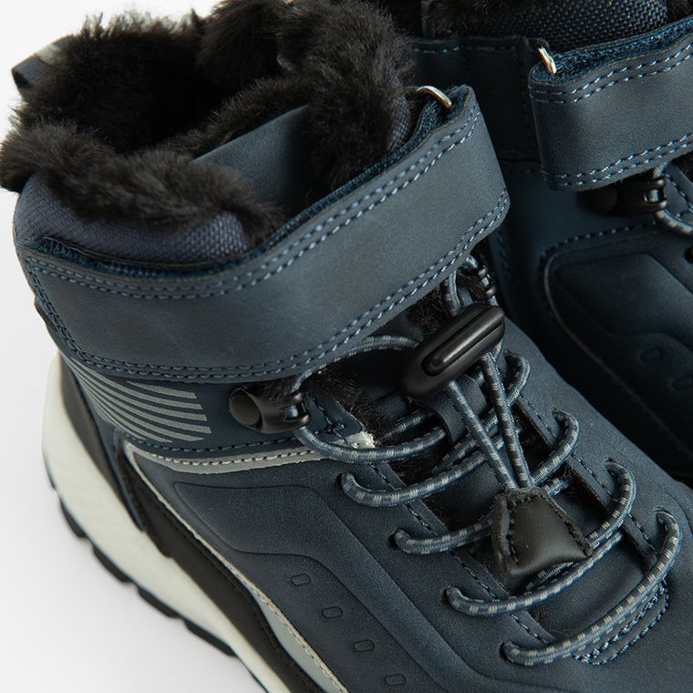 Cool Club, Buty zimowe chłopięce, ocieplane, niebieskie