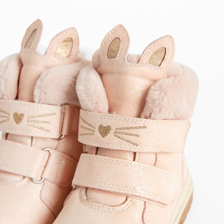 Cool Club, Buty zimowe dziewczęce, pachnące, ocieplane, różowe, Zdrowa Stopa, Bio-Protect