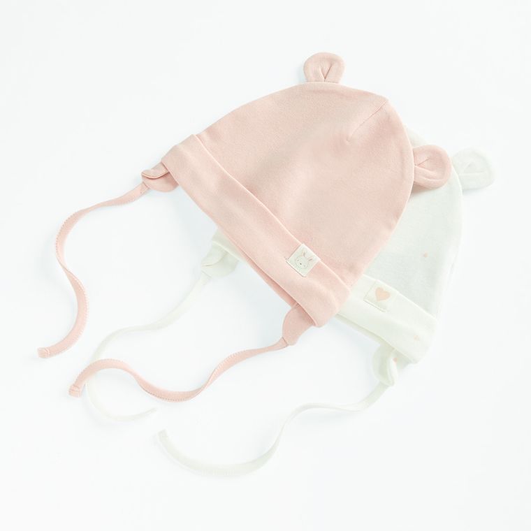 Cool Club, Czapka dziewczęca, wiązana, mix, zestaw, 2 szt.