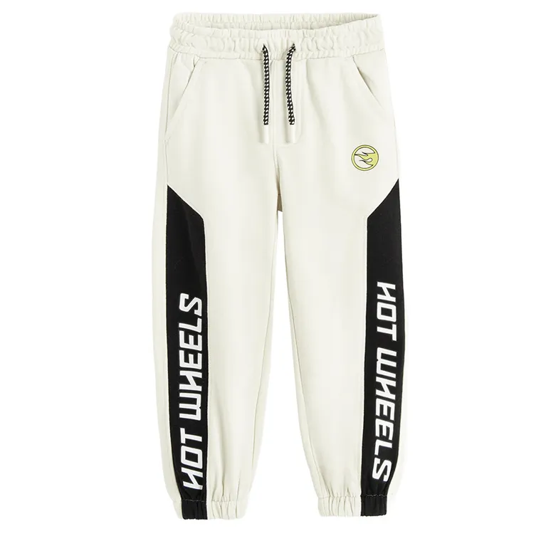 Cool Club, Dres chłopięcy, beżowy, Hot Wheels