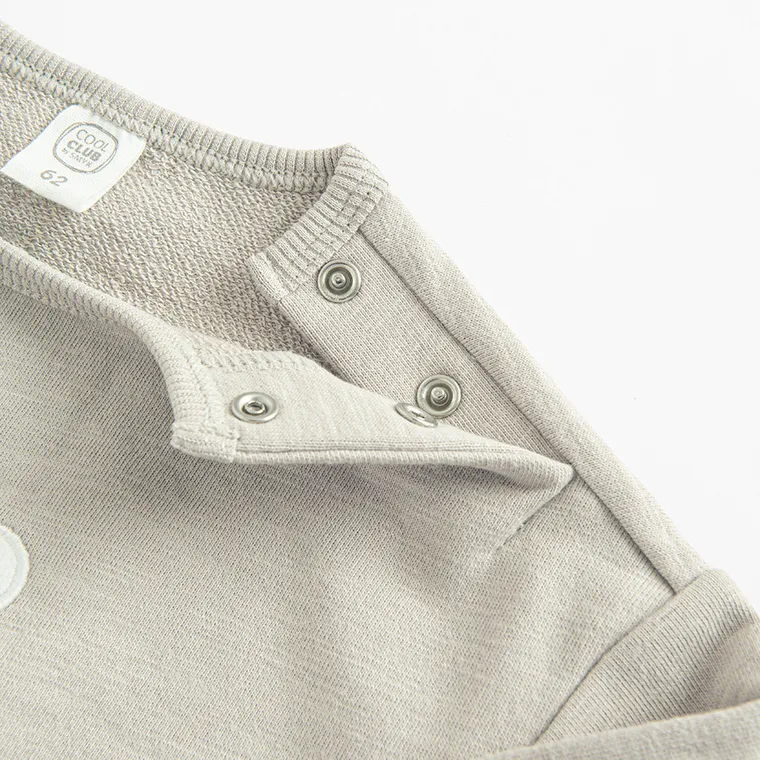 Cool Club, Dres niemowlęcy, beżowy