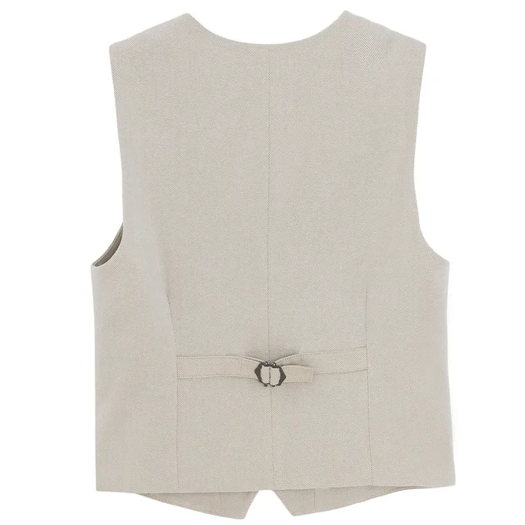 Cool Club, Kamizelka chłopięca, beżowa