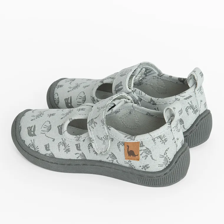 Cool Club, Kapcie chłopięce, szare, Zdrowa Stopa, Comfort-Fit