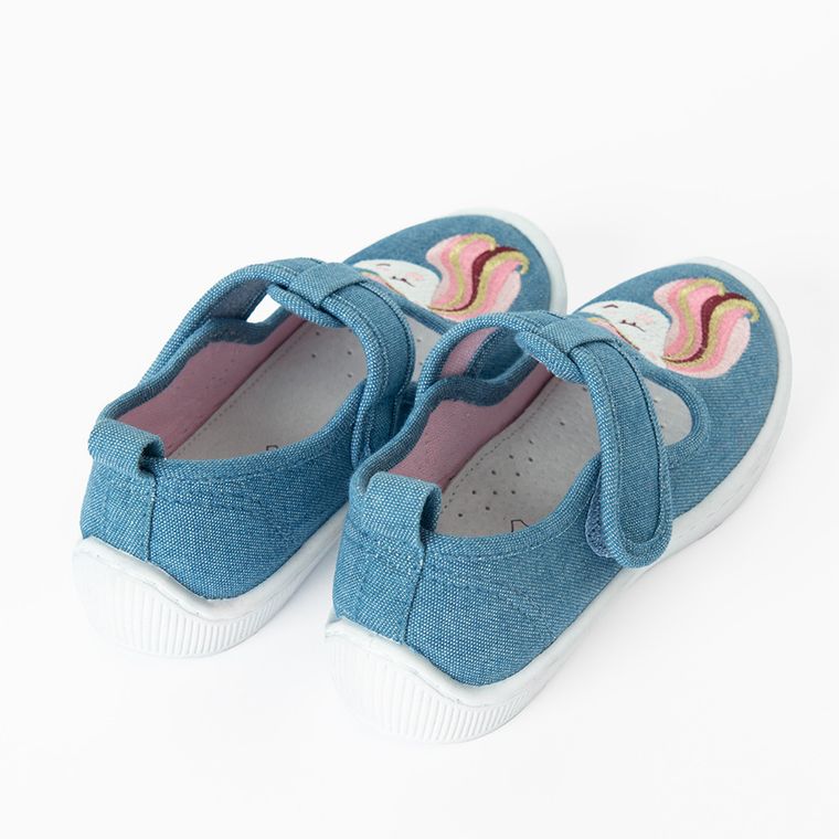 Cool Club, Kapcie dziewczęce, niebieskie, Zdrowa Stopa