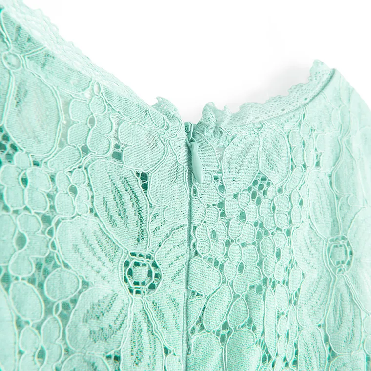 Cool Club, Kombinezon dziewczęcy bez rękawów, zielony