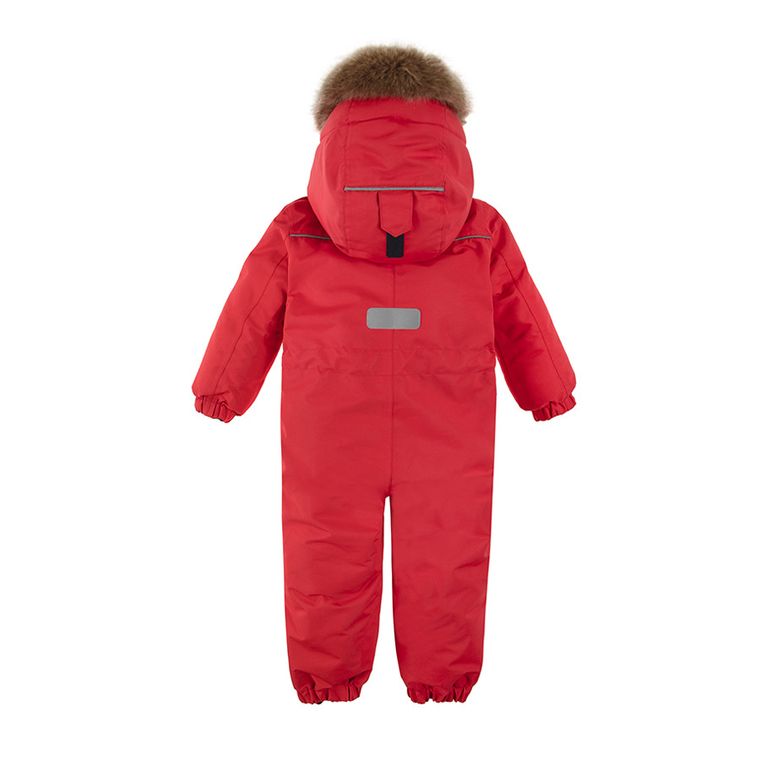 Cool Club, Kombinezon narciarski chłopięcy z kapturem, czerwony
