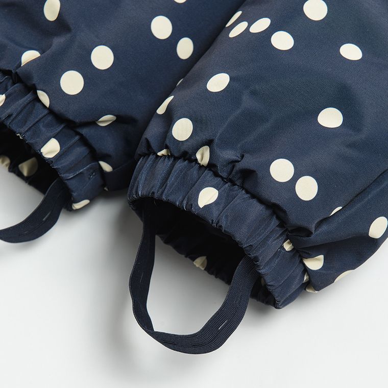 Cool Club, Kombinezon narciarski dziewczęcy z kapturem, granatowy