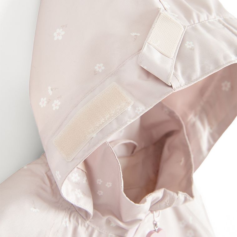 Cool Club, Kombinezon przeciwdeszczowy dziewczęcy z kapturem, różowy